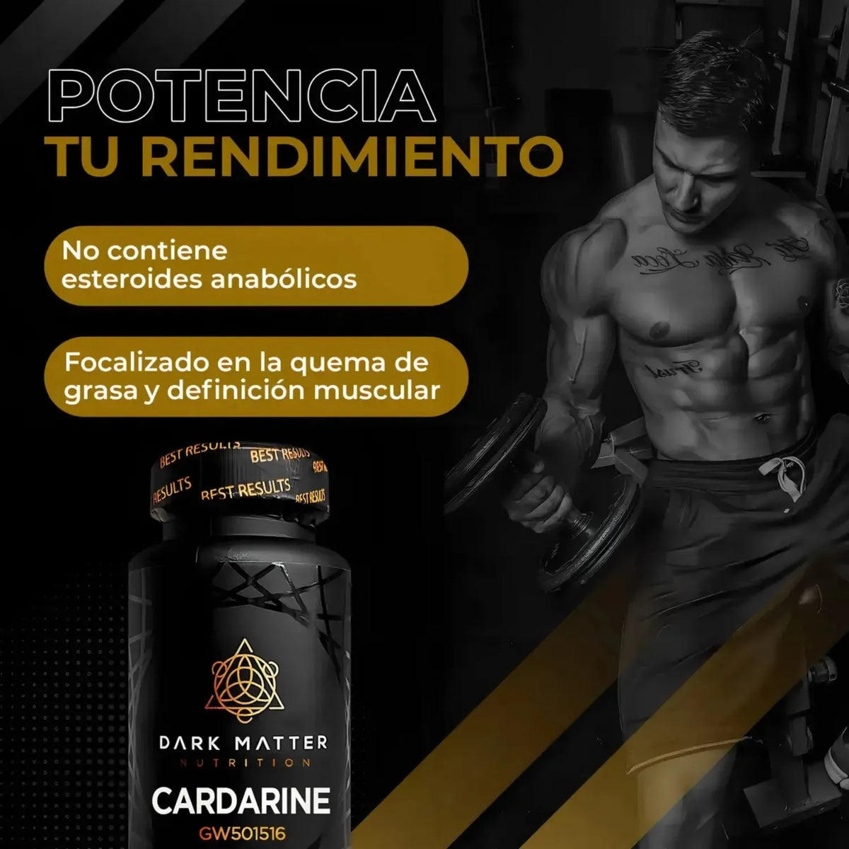 Dark Matter Cardarine Con 60 Tabletas