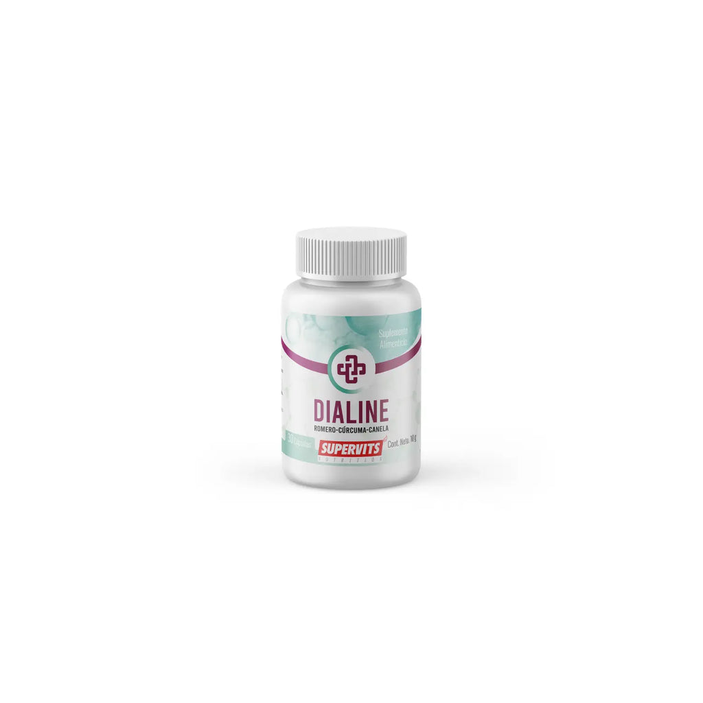 DIALINE CON ROMERO CURCUMA Y CANELA 30 CAPS SFN