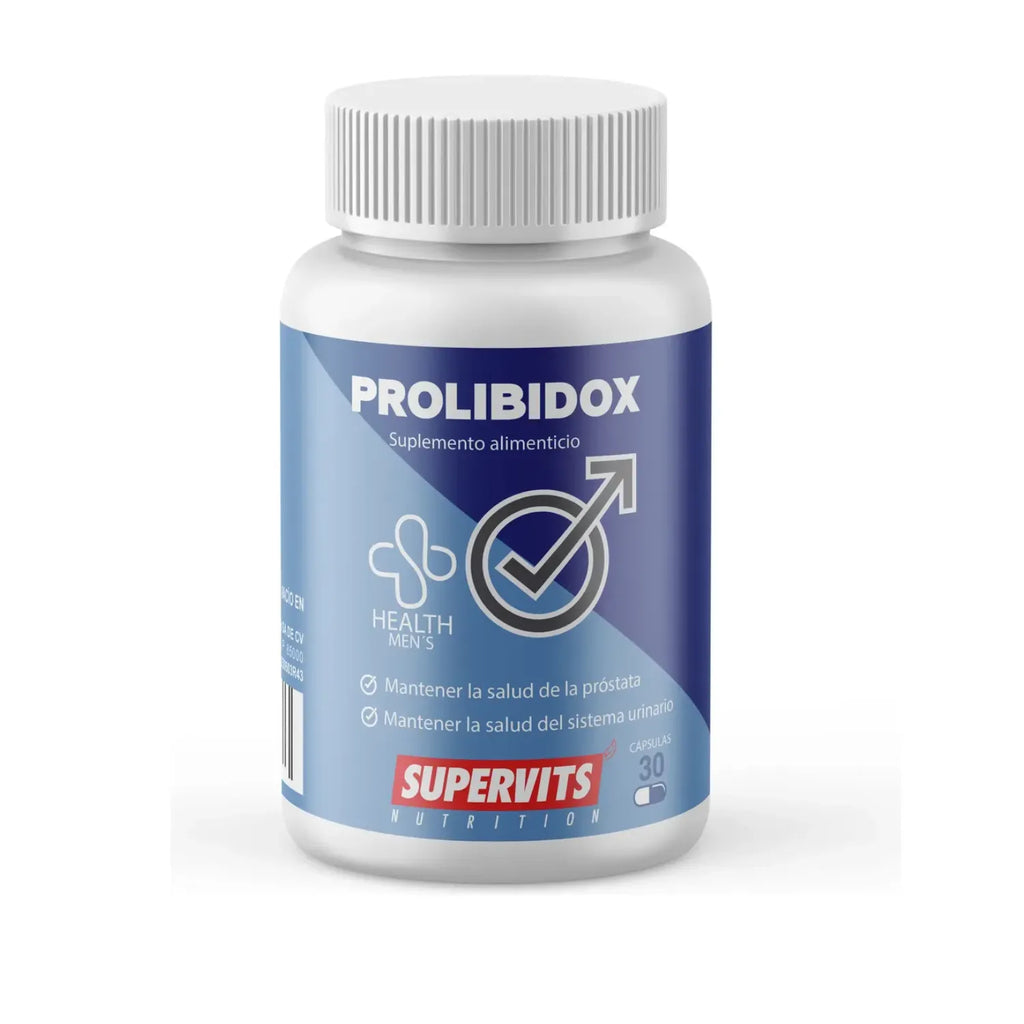 Supervits Suplemento Prolibidox Mejora el funcionamiento de la Prostata 30 capsulas