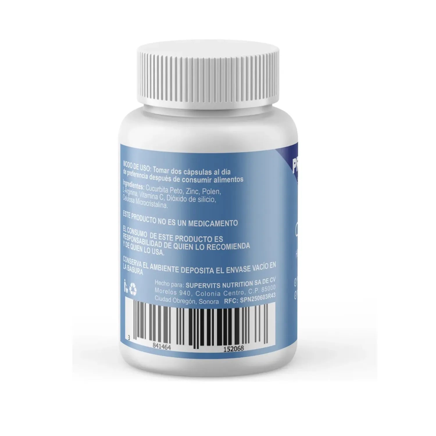 Supervits Suplemento Prolibidox Mejora el funcionamiento de la Prostata 30 capsulas