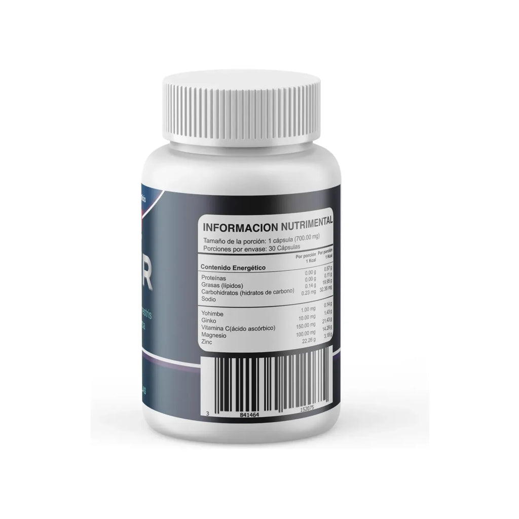 Supervits Suplemento Dozer Con Tribulus 30 capsulas