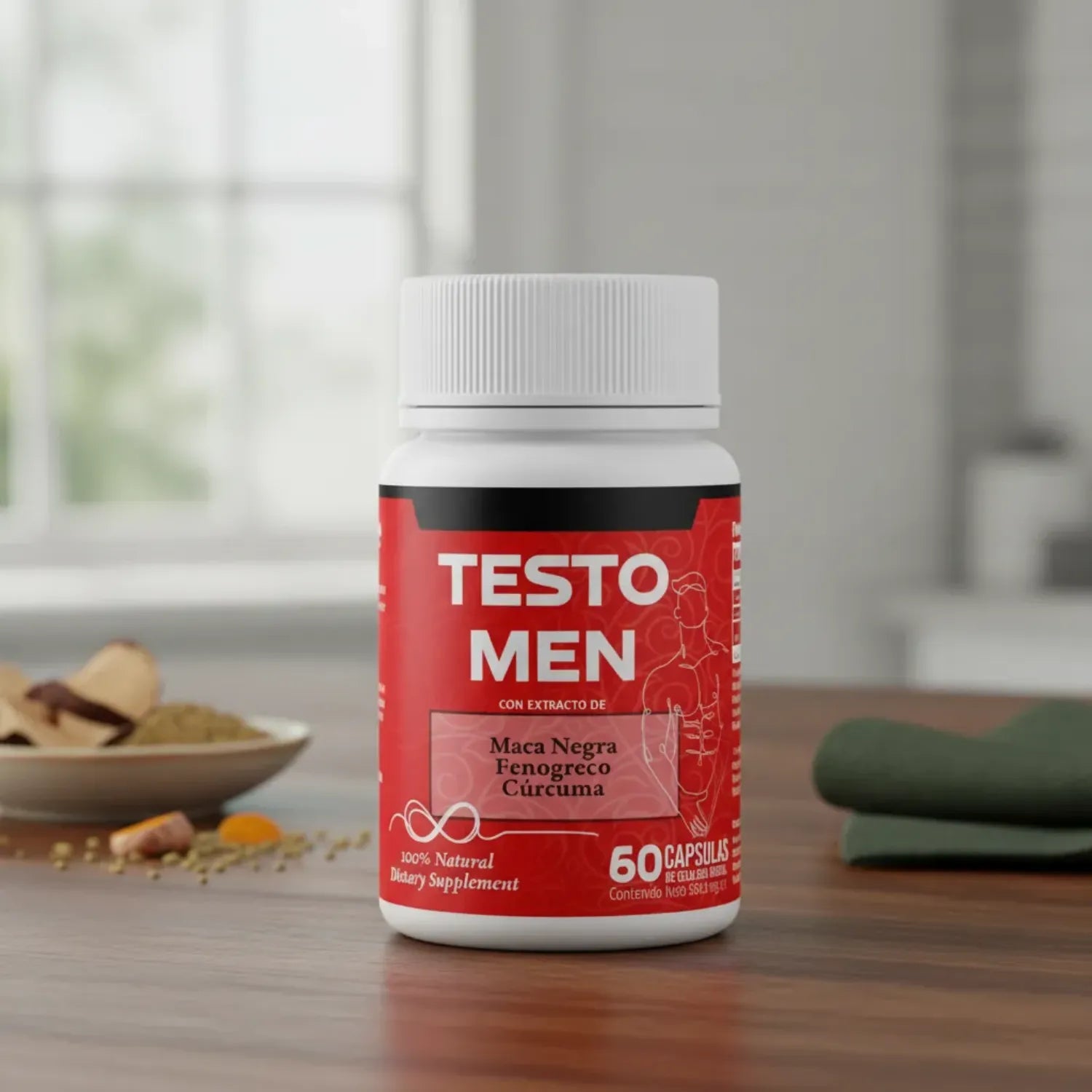 Supervits Suplemento TestoMen 60 capsulas