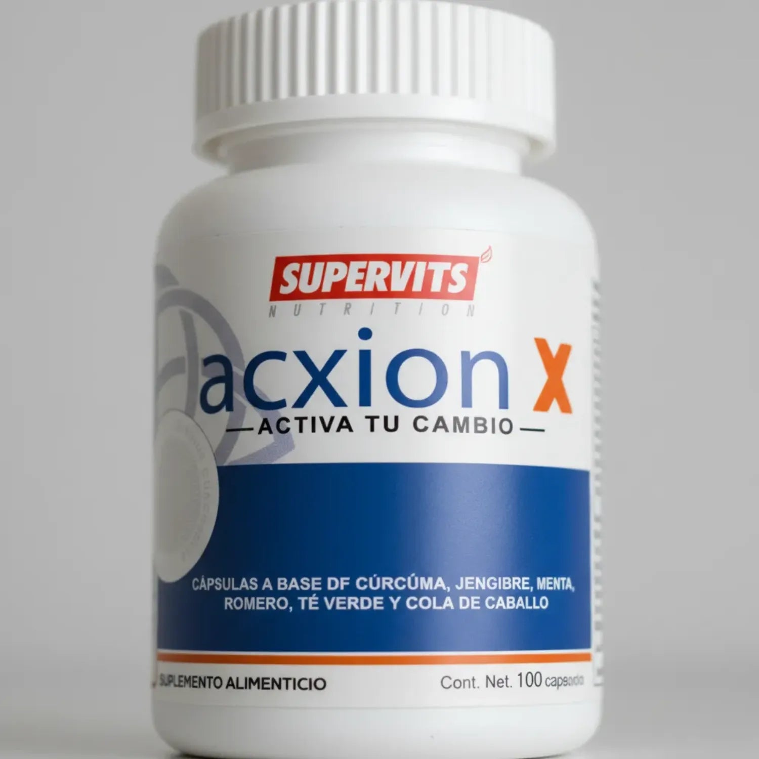 Supervits Suplemento AcxionX 100 capsulas