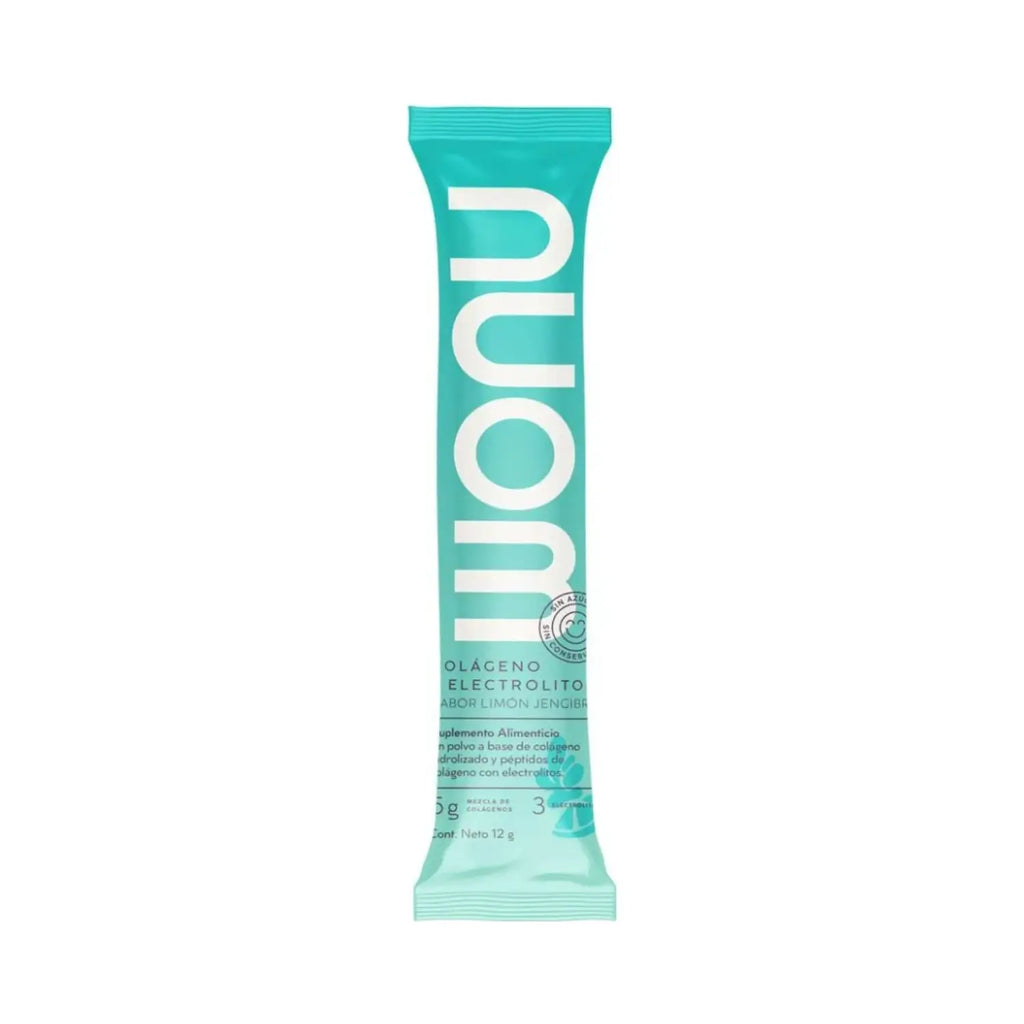 WONU Colágeno+Electrolitos Limón Jengibre 12g (30pack)