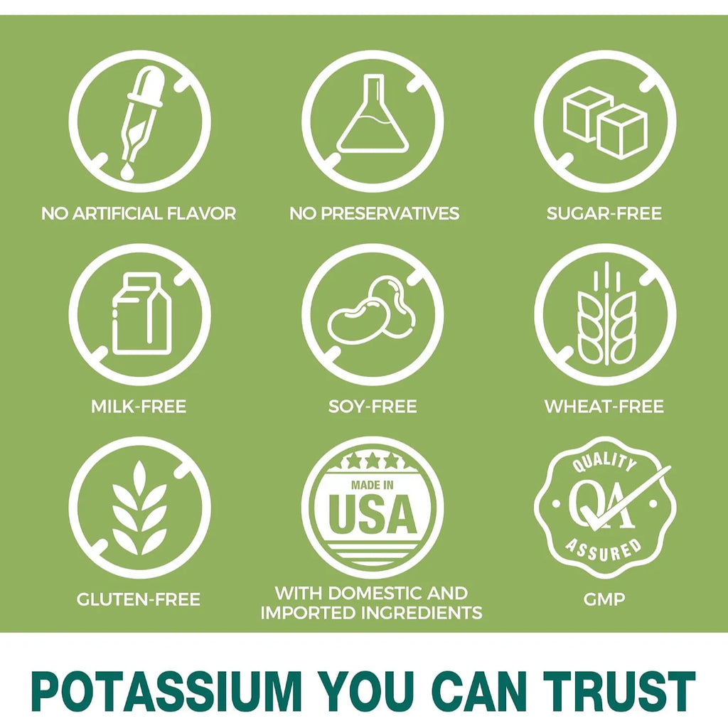 Vitamin World Potassium 99mg 250 Capsulas