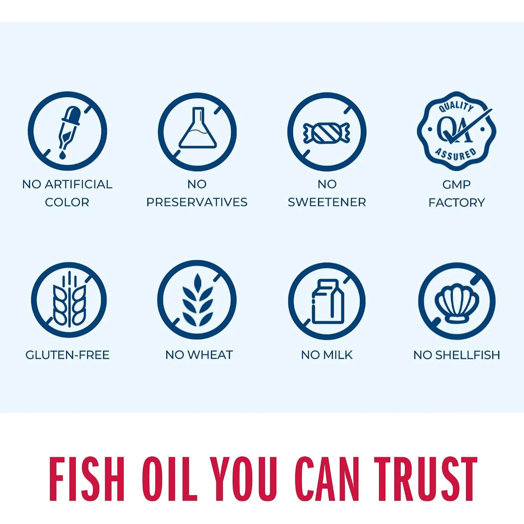 Vitamin World Triple Strength Omega-3 Fish Oil 1360mg Con 60 Capsulas