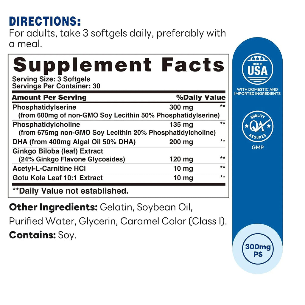 Vitamin World NeuroClear™ Gold Con 90 Capsulas
