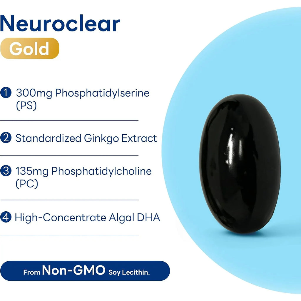 Vitamin World NeuroClear™ Gold Con 90 Capsulas