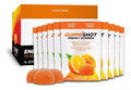 GummiShot Valencia Orange Gomitas Energéticas de Cafeína 30 Gomitas | Energía práctica para el día | 75 mg de cafeína por gomita | Con cafeína de origen vegetal y naranja real | Suplemento alimenticio