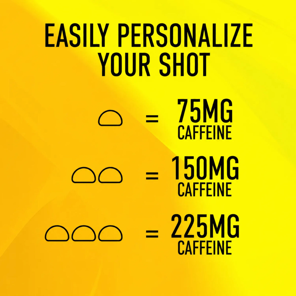 GummiShot Tropical Gomitas Energéticas de Cafeína 30 Gomitas | Energía práctica para el día | 75 mg de cafeína por gomita | Con piña y mango reales | Suplemento alimenticio