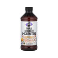NOW FOODS L-CARNITINA 3000MG TRIPLE FUERZA SABOR CITRICO SFN