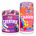 2 Pack Munchies Lab Creatina Monohidratada + Colágeno | Fuerza y Recuperación Muscular | Cuidado de la Piel y Articulaciones | Suplemento Alimenticio