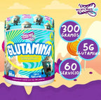 2 Pack Munchies Lab Creatina Monohidratada + L-Glutamina | 300 g c/u | Fuerza y Recuperación Muscular | Rendimiento Deportivo | Suplemento Alimenticio