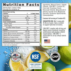Con-cret Creatine HCl + Hydration | Sabor Lemon Lime | 40 Porciones