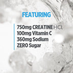 Con-cret Creatine HCl + Hydration | Sabor Lemon Lime | 40 Porciones
