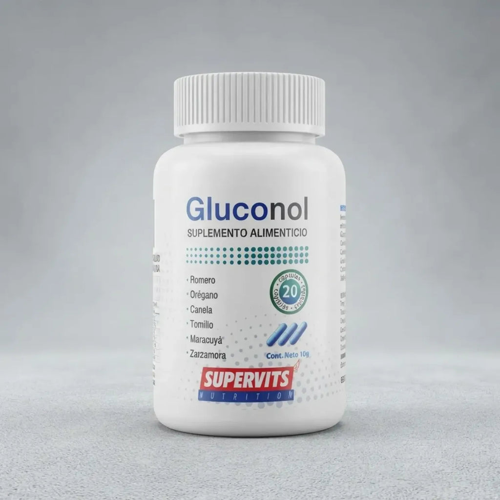 Supervits Gluconol 20 capsulas