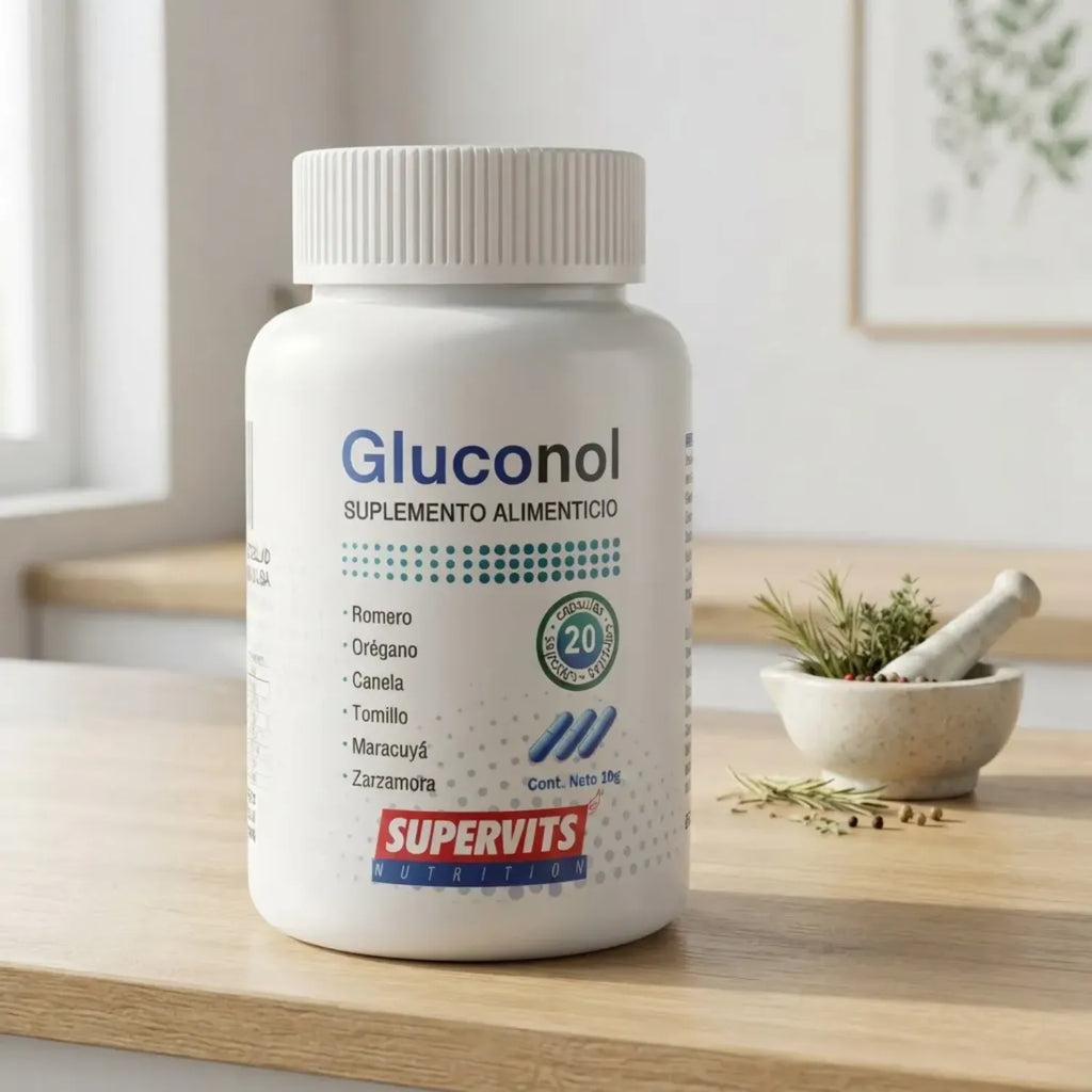 Supervits Gluconol 20 capsulas