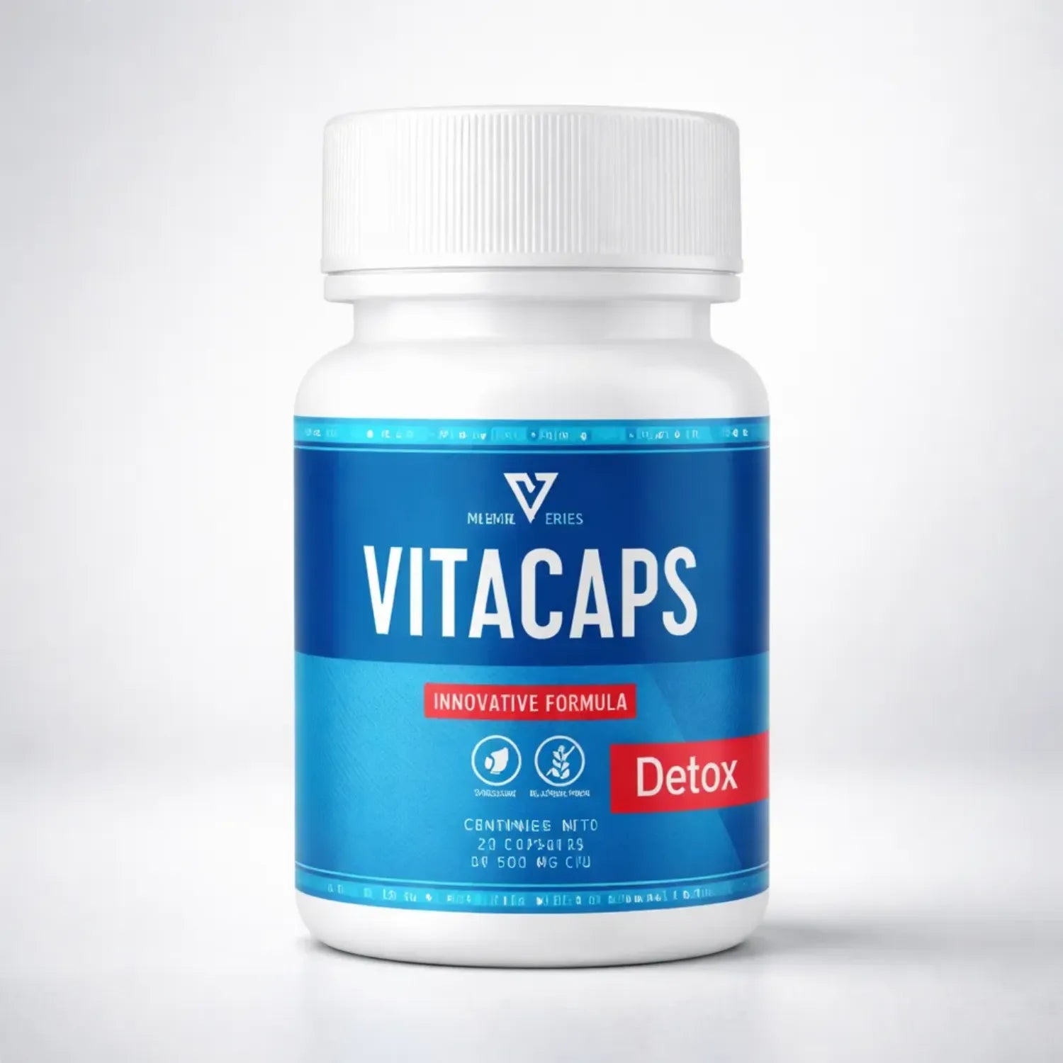 Supervits Suplemento Vitacapsdetox 20 capsulas Plantago Jengibre Y Linaza