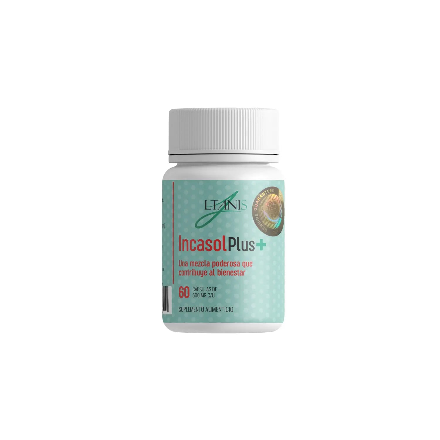 SUPLEMENTO ALIMENTICIO INCASOL PLUS 60 CAPSULAS SFN