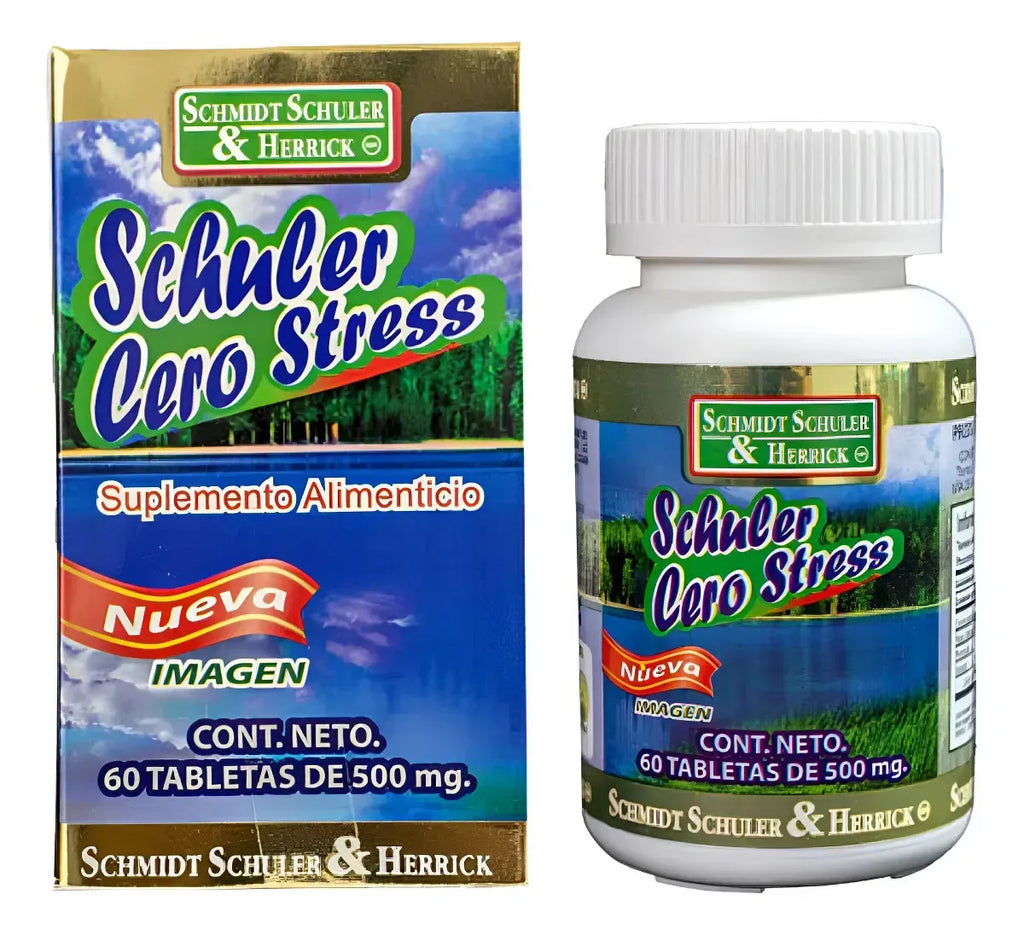 SCHULER CERO STRESS TILA, VALERIANA, PASIFLORA 60 TAB