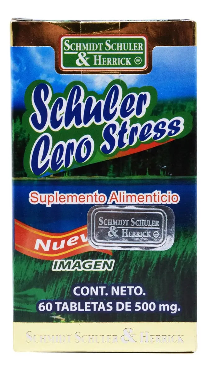 SCHULER CERO STRESS TILA, VALERIANA, PASIFLORA 60 TAB