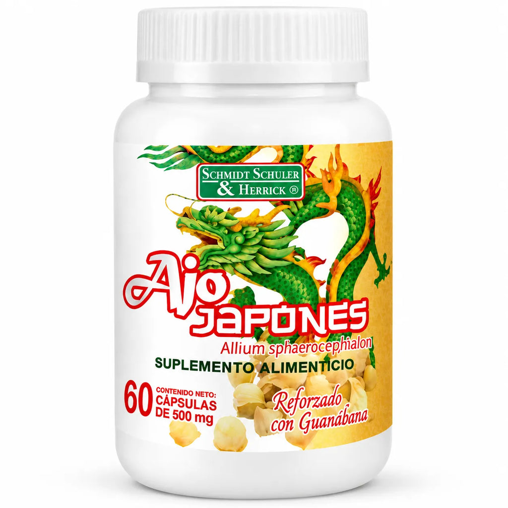 SCHULER AJO JAPONES CON GUANÁBANA 60 CAPS
