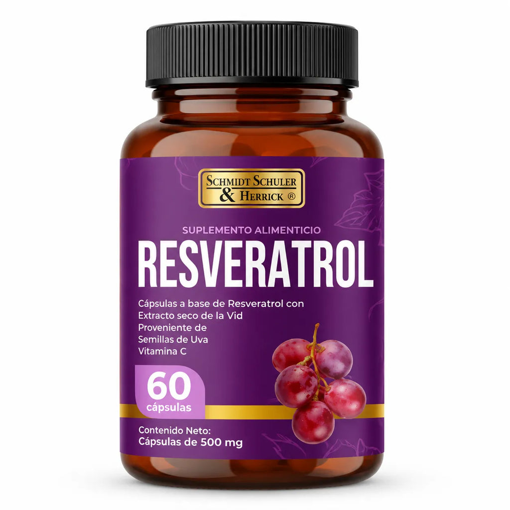 Schuler Resveratrol 60 Capsulas.