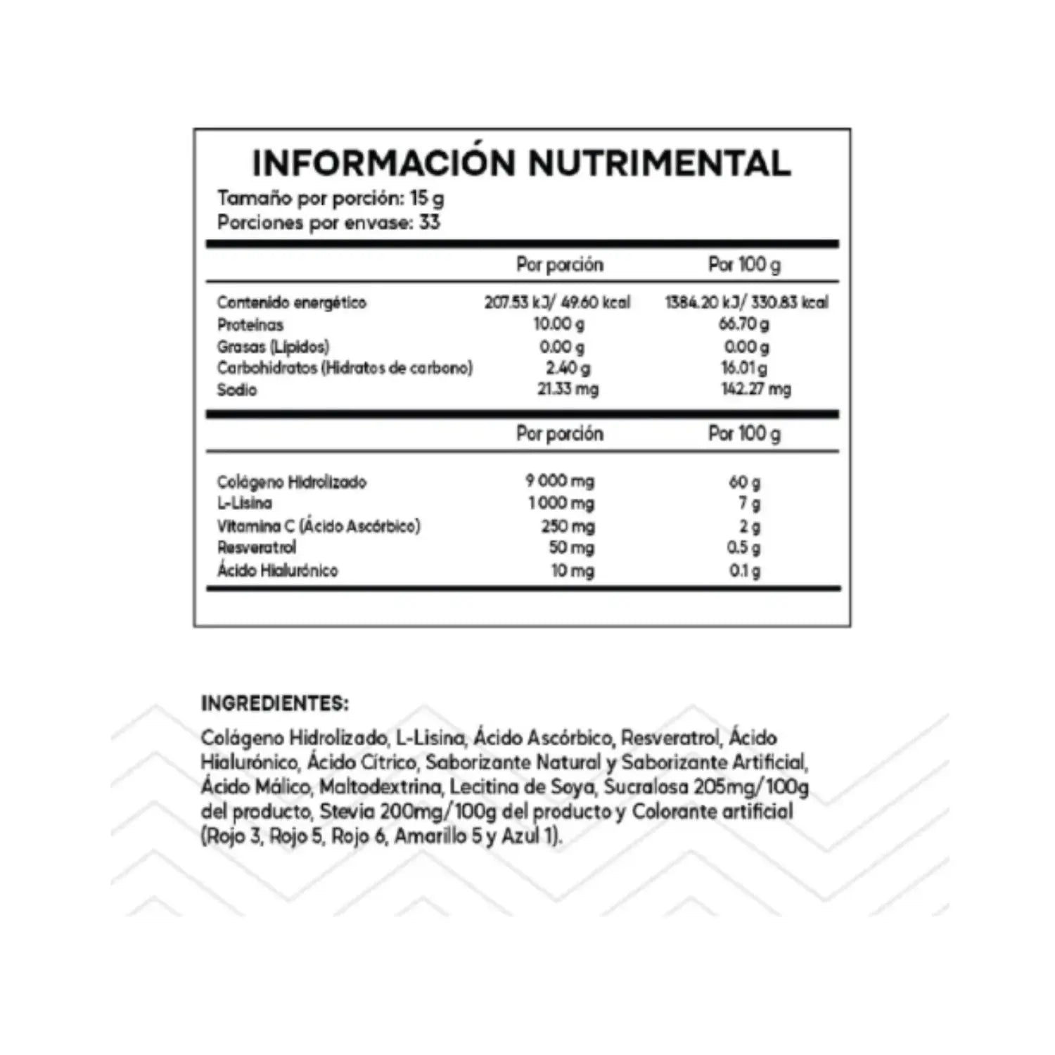 UP Collagen Hidrolizado, Naranja, 500 gr
