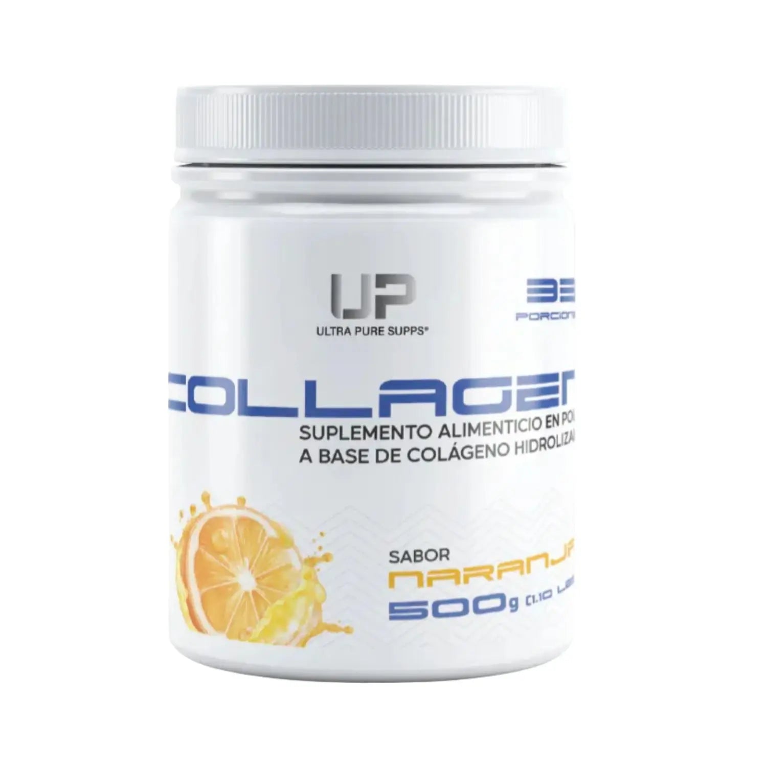 UP Collagen Hidrolizado, Naranja, 500 gr