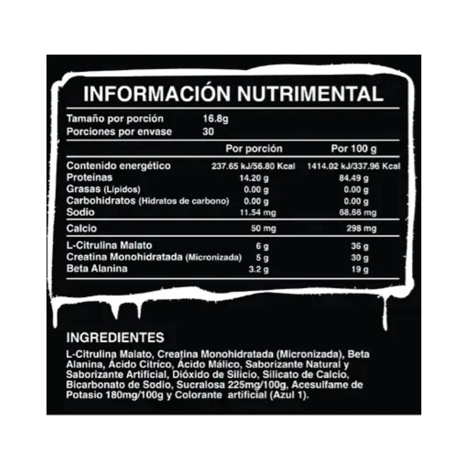 Ultra Pure Supps Creatine Pump 30 Servicios Sfn