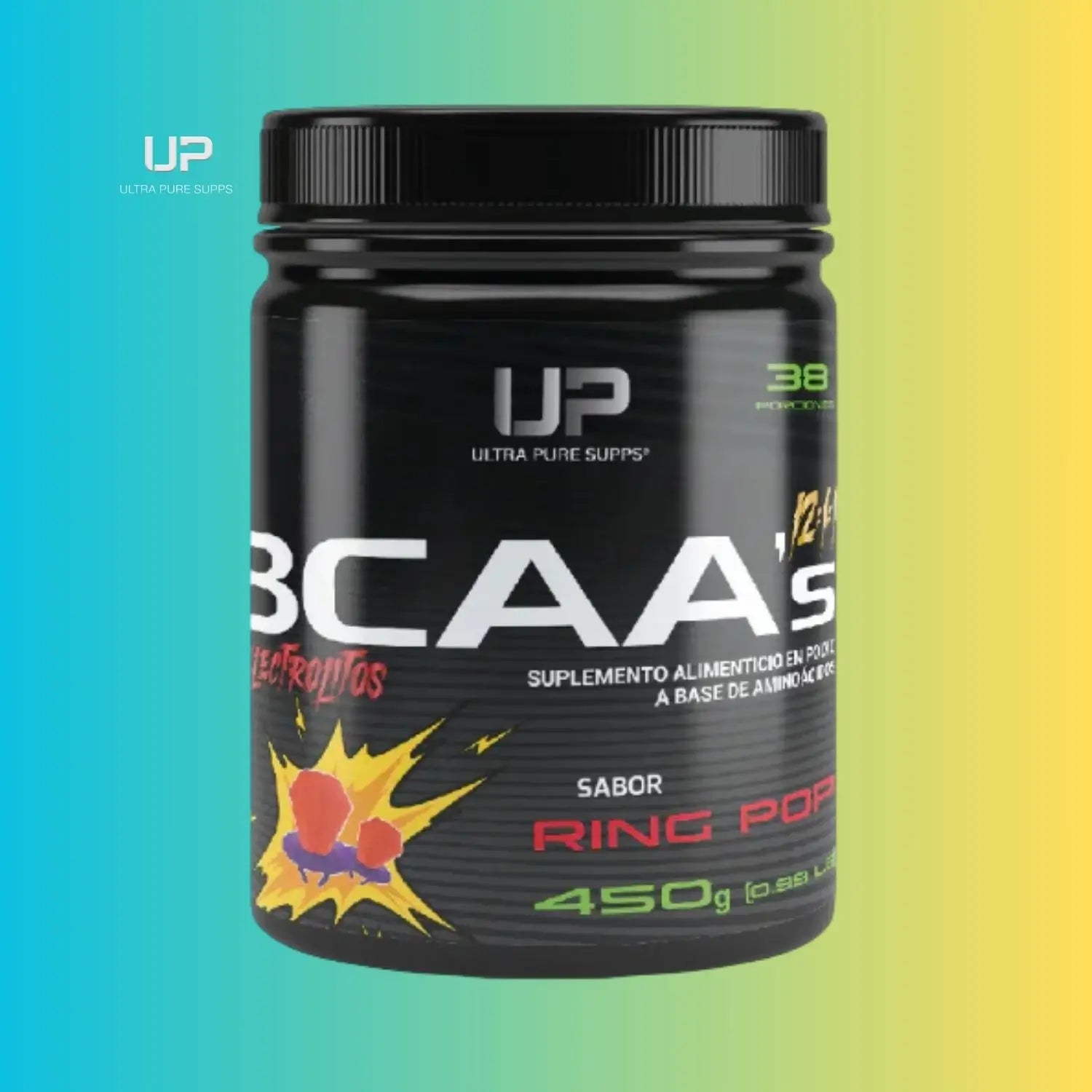 UP BCAA 12:1:1, Ring Pop, 37 Serv