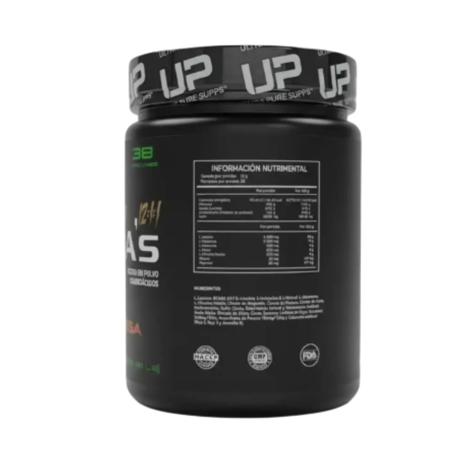 Ultra Pure Supps Bcaa 12:1:1 Electrolitos 450 G 38 Servs Sfn MANGO CHILE