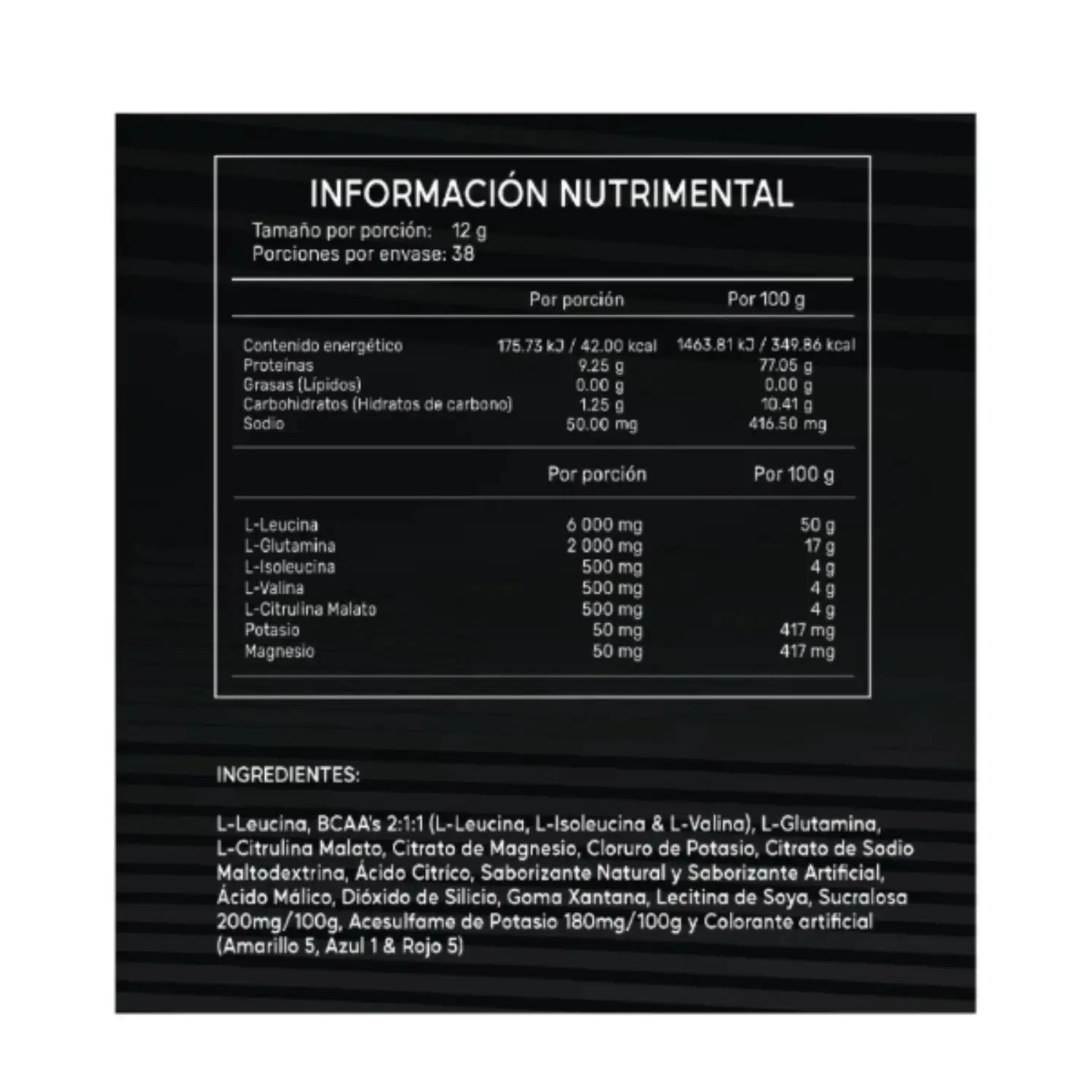 Ultra Pure Supps Bcaa 12:1:1 Electrolitos 450 G 38 Servs Sfn  FRES KIWI