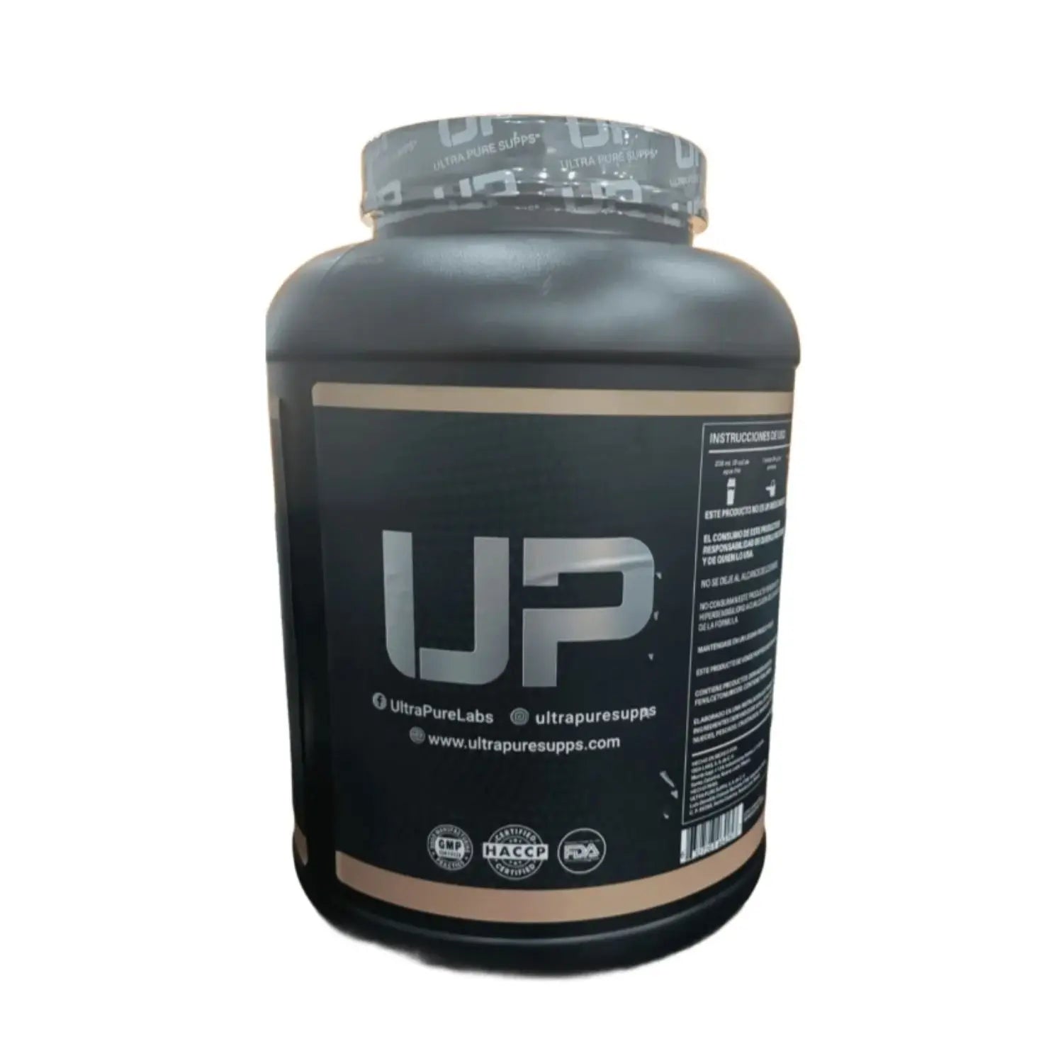 Ultra Pure supps 100% Whey Proteina Suero De Leche 5Lb Sfn  NUEZ