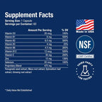 Vision Nutraceuticals Fertilova for Men | 60 Cápsulas Vegetales | Bienestar Reproductivo Masculino | Vitalidad y Equilibrio Hormonal | Suplemento Alimenticio