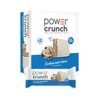 Power Crunch Barras de Proteína Tipo Wafer | 12 Piezas | Sabor Cookies & Creme