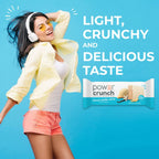 Power Crunch Protein Energy Bar | Barras de Proteína de 40 g | 12 Piezas | Sabor French Vanilla Creme