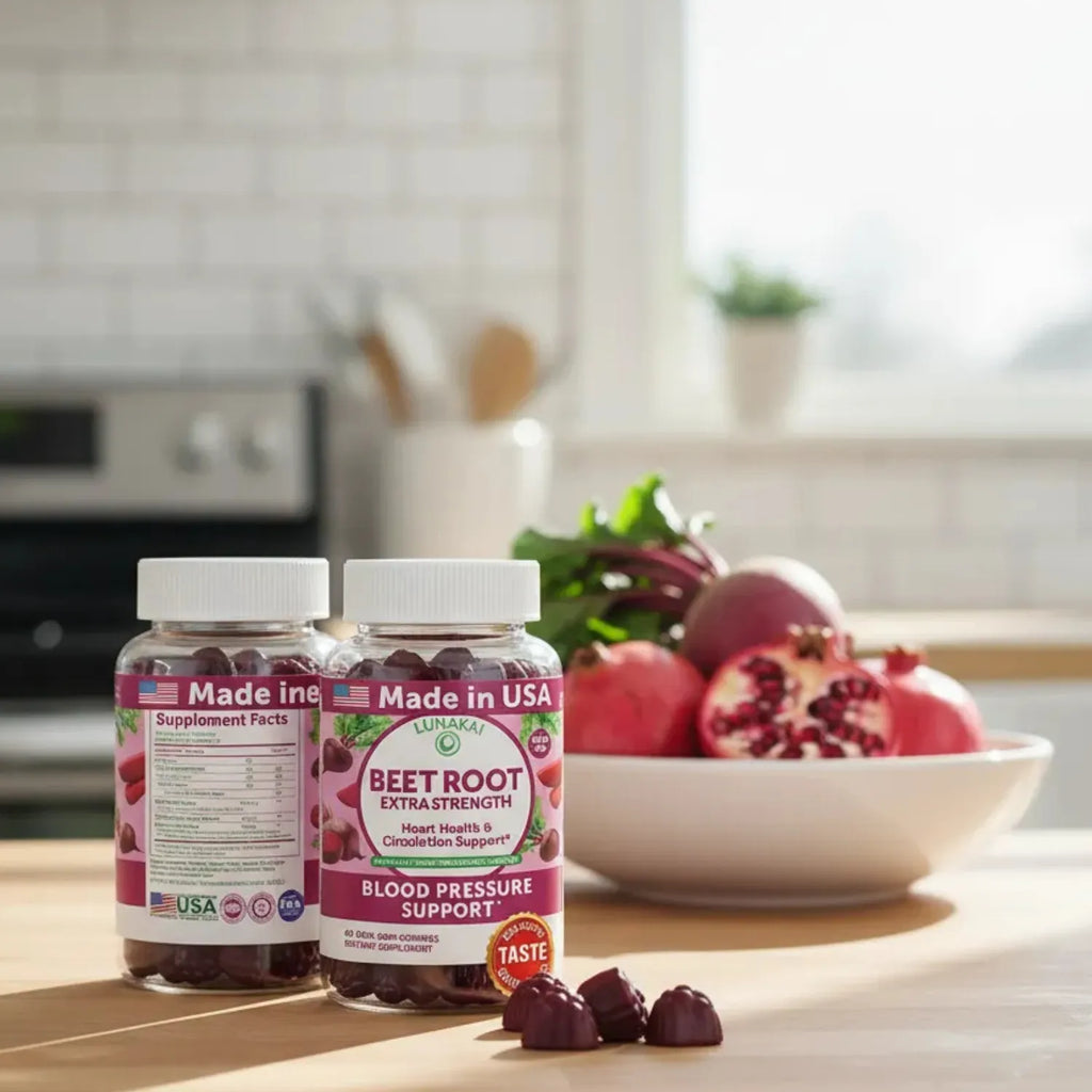 Lunakai Beet Root Gummies 60 gomitas sfn