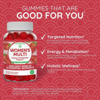 Lunakai Women's Multivitamin Gummy 60 gomitas sfn berry