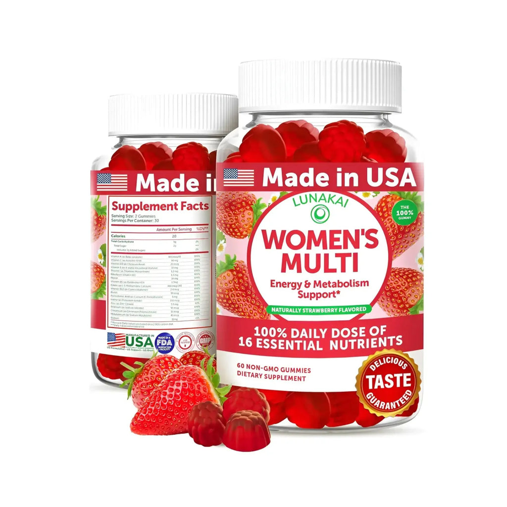 Lunakai Women's Multivitamin Gummy 60 gomitas sfn berry