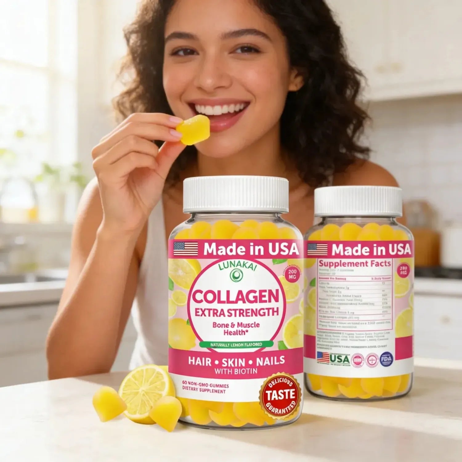 Lunakai Collagen Gummy 60 gomitas sfn