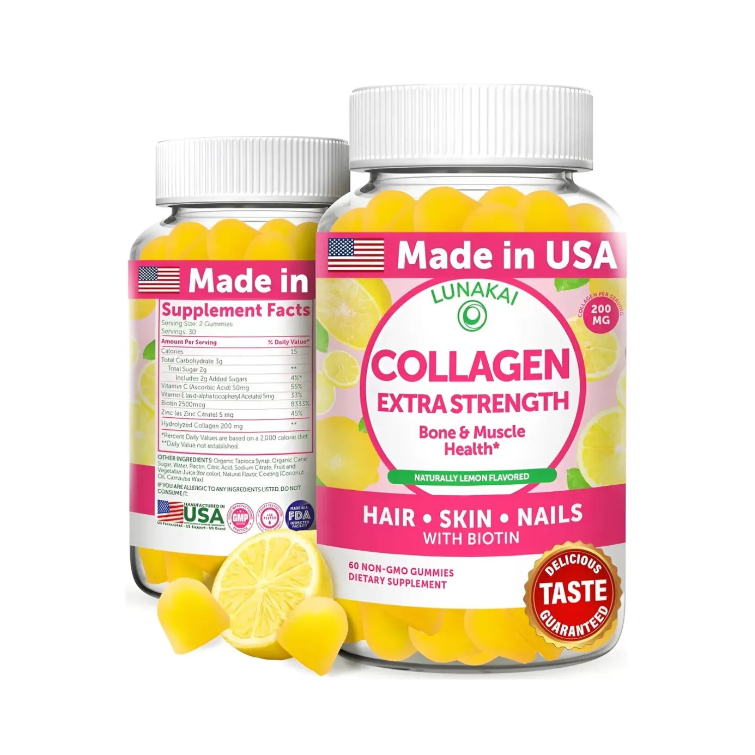 Lunakai Collagen Gummy 60 gomitas sfn