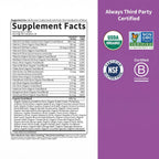 Garden of Life Organics Multivitamínico para Mujer 30 Tabletas | Fórmula de alimentos integrales | Vitaminas y minerales para energía y bienestar | 1 tableta al día | Suplemento alimenticio