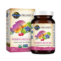 Garden of Life Organics Multivitamínico para Mujer 120 Tabletas | Fórmula de alimentos integrales | Vitaminas y minerales para energía y bienestar | 2 tabletas al día | Suplemento alimenticio