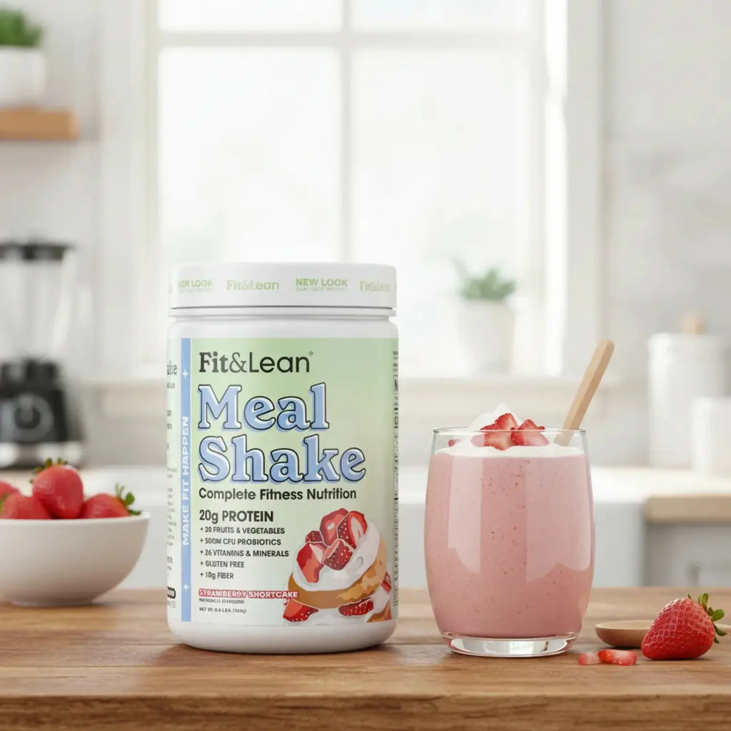 Fit & Lean Meal Shake 10 servs sfn Strawberry Short Cake