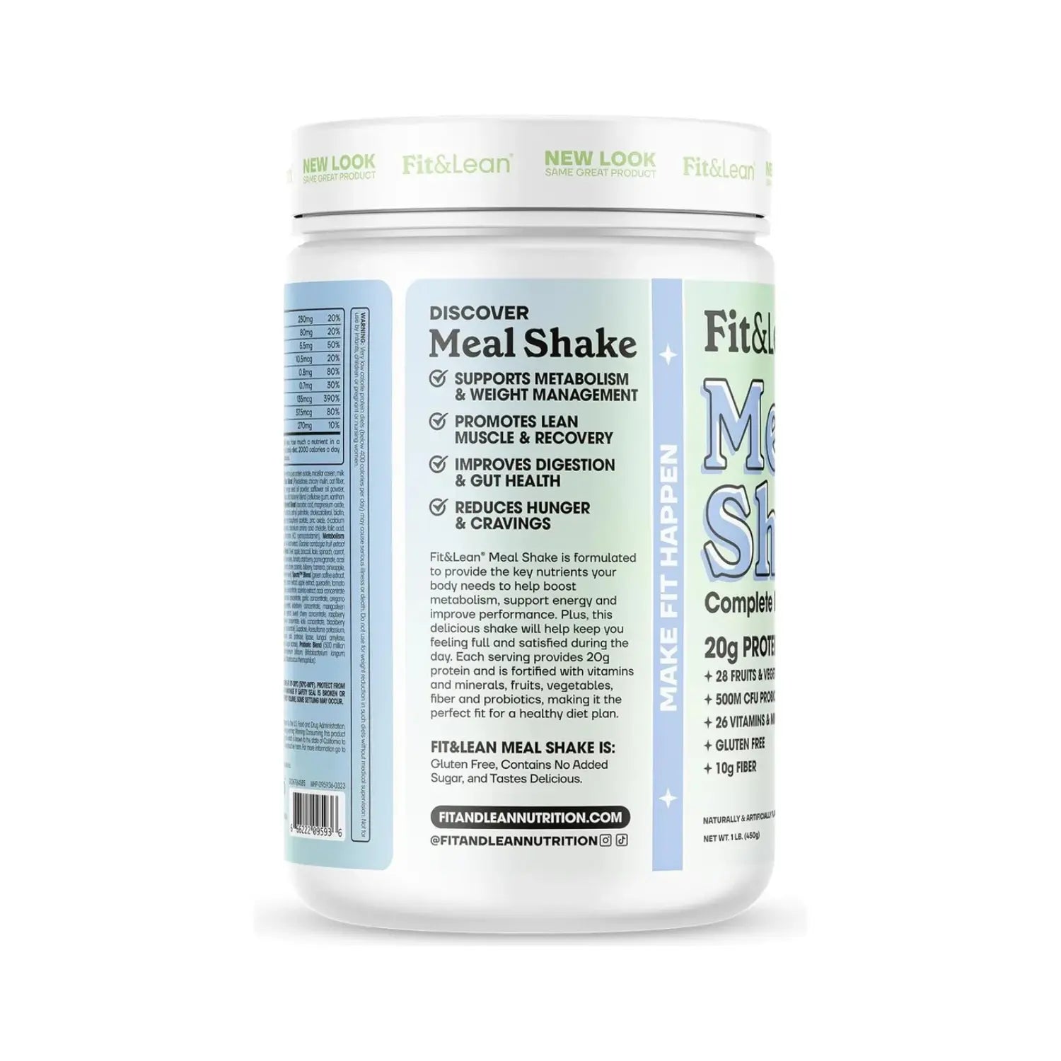 Fit & lean Meal Shake 10 servs sfn Chocolate Peanut Butter Pie