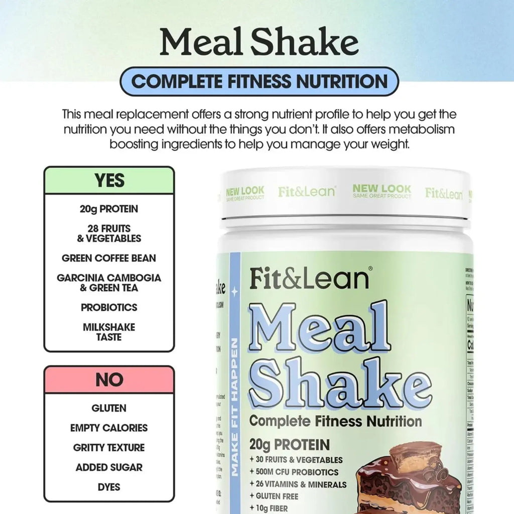 Fit & lean Meal Shake 10 servs sfn Chocolate Peanut Butter Pie