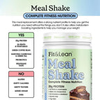 Fit & lean Meal Shake 10 servs sfn Chocolate Peanut Butter Pie