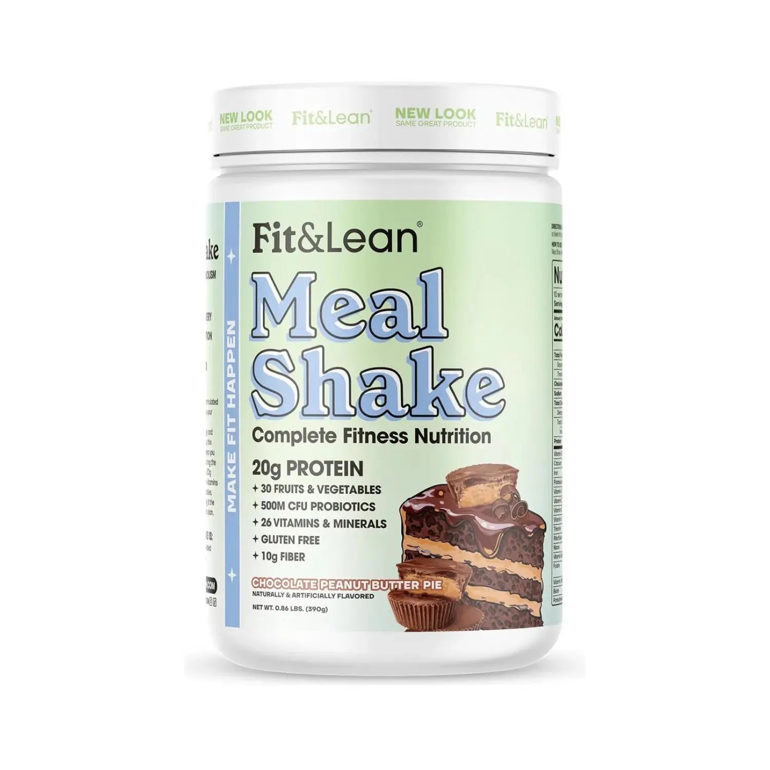 Fit & lean Meal Shake 10 servs sfn Chocolate Peanut Butter Pie