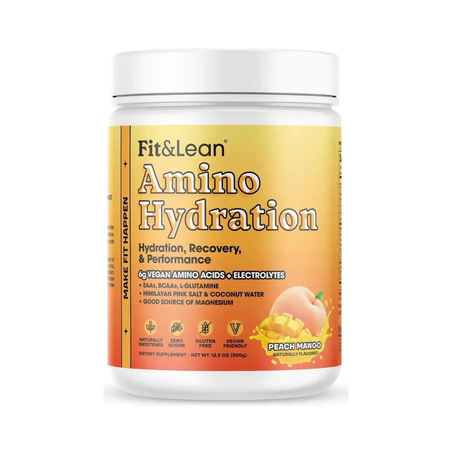 Fit & Lean Amino Hydration 30 servs sfn Peach Mango